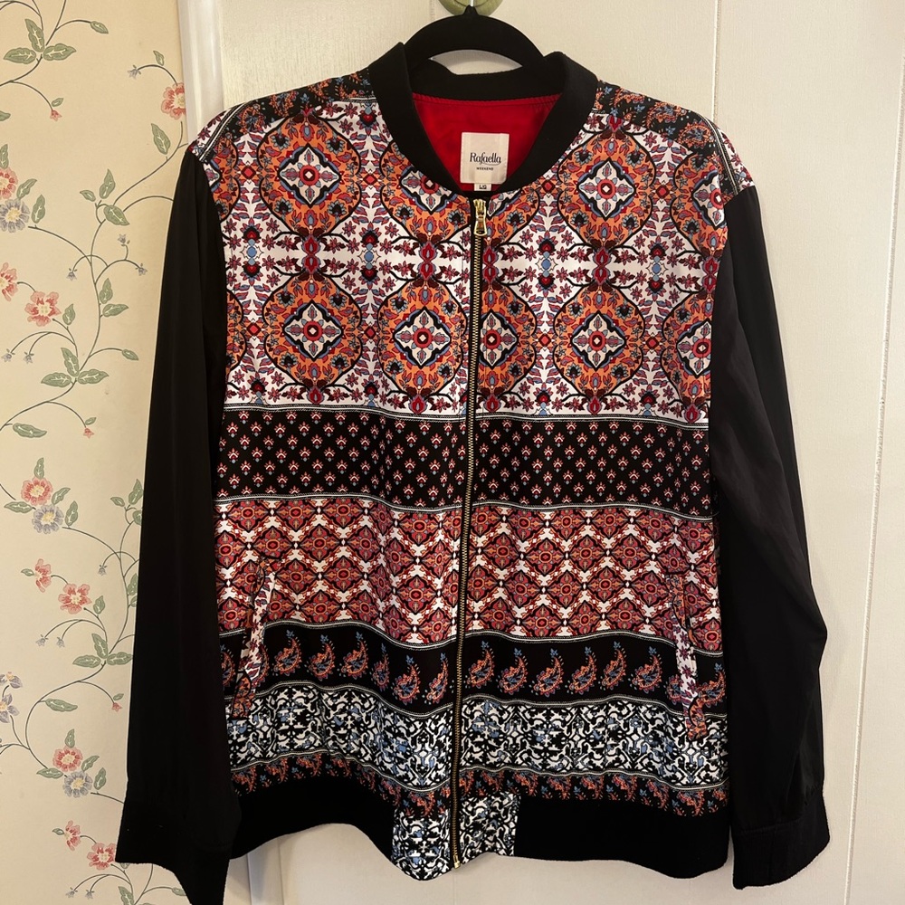 Rafaella Weekend Psychedelic Design Jacket